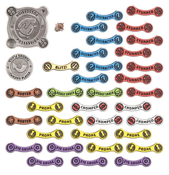 Blood Bowl Fichas Regla y plantillas 3ª Temporada