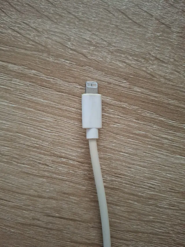 Cargador Apple iPhone Blanco