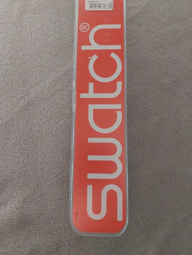 Reloj Swatch SUOO100 Naranja