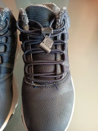 Calzado de nieve y agua azul marino