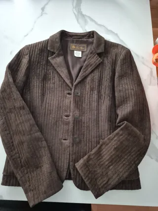 Chaqueta Loro Piana Ante Marrón