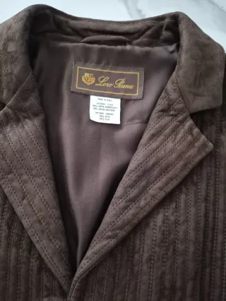 Chaqueta Loro Piana Ante Marrón