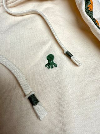 Sudadera El Pulpo Beige Talla L