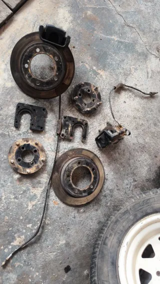 Kit discos freno trasero Suzuki Samurai