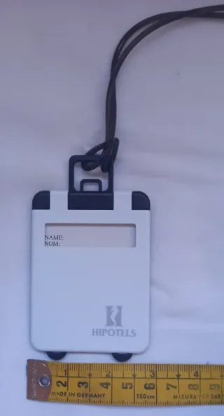 2 Etiquetas para maletas Hipotels