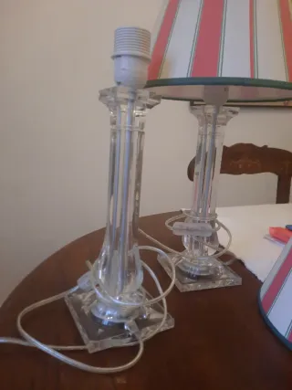 Coppia lampade design moderno