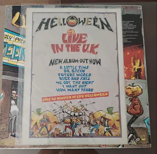 Helloween Live in the UK LP Vinilo