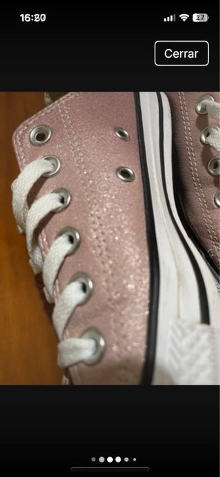 Converse Rosa Talla 37/38