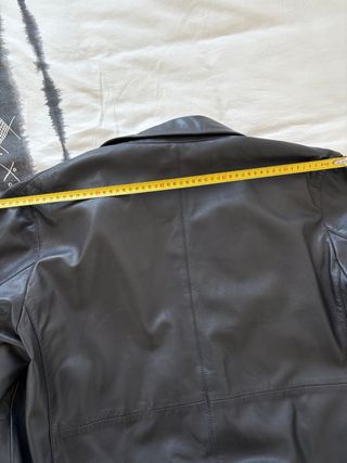 Cazadora de cuero Emidio Tucci Hombre Negra