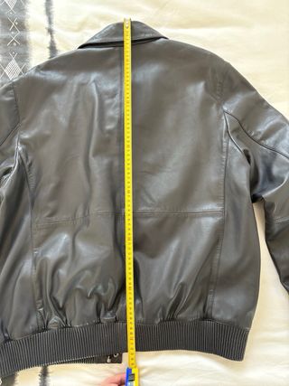 Cazadora de cuero Emidio Tucci Hombre Negra