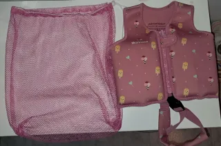 Chaleco flotador Monneka rosa helados