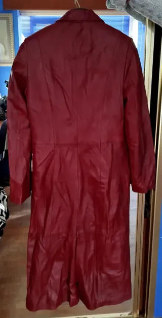 Abrigo de piel Pelle Studio Rojo Talla XS