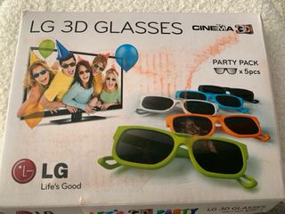 Gafas cinema 3D. LG AGF215