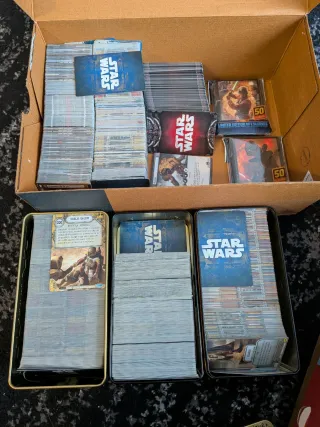 Collezione di carte Star Wars