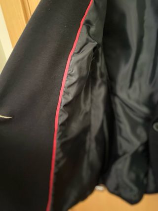 Chaqueta Americana Zara Azul Marino