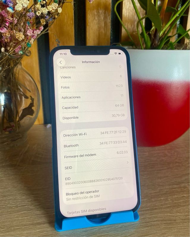 iPhone 12 Azul - Buen estado