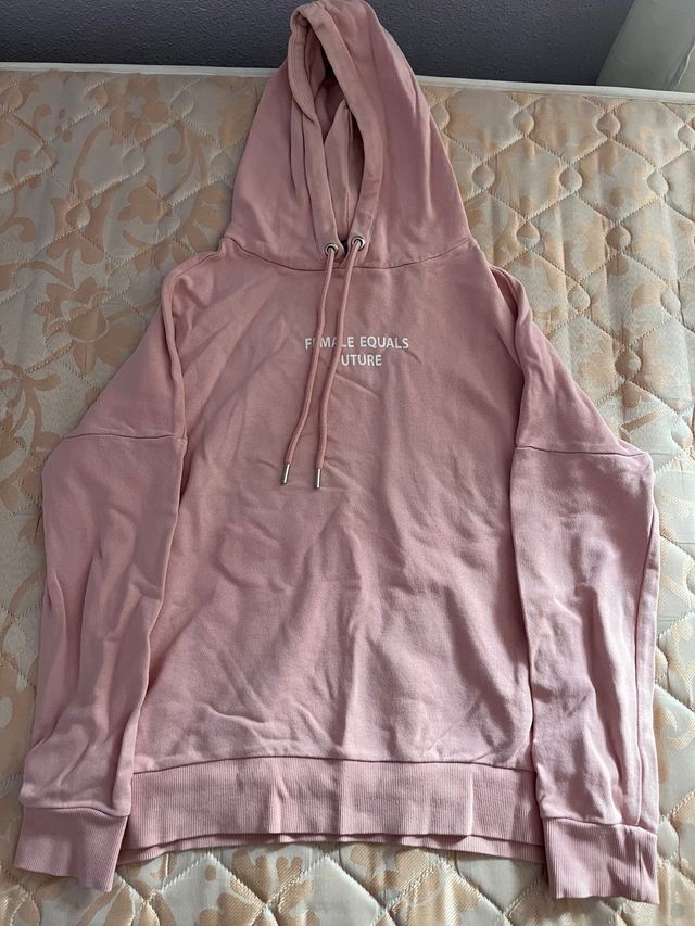 Sudadera H&M Rosa Talla XS