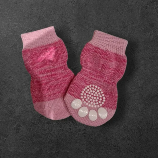 Calcetines para perros rosas