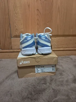 Asics Gel Retro Blancas y Azules Talla 41