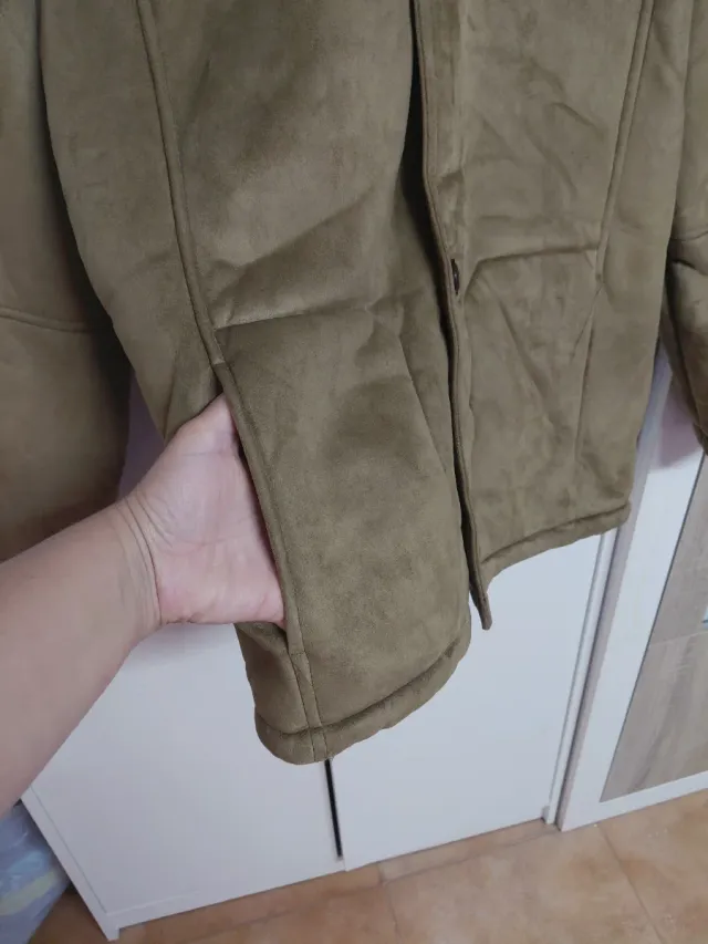 Chaquetón de piel para hombre