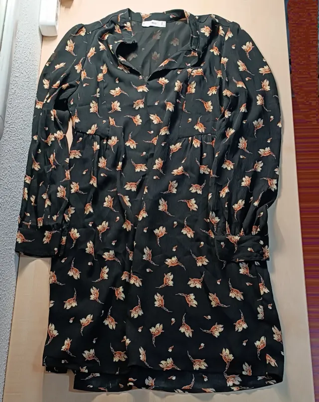 Vestido estampado Mango Talla M
