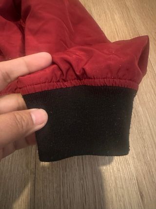Chaqueta bomber roja talla L