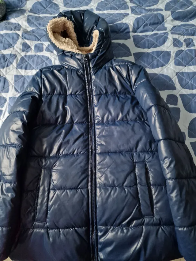Chamarra Invierno Niño Azul Marino