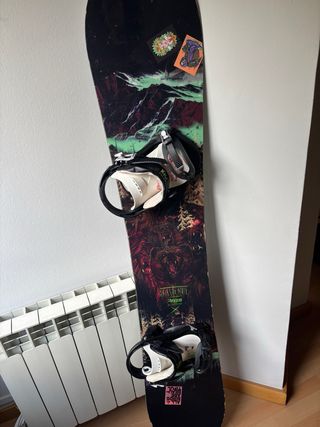 Snowboard Rossignol Angus + fijaciones + bolsa