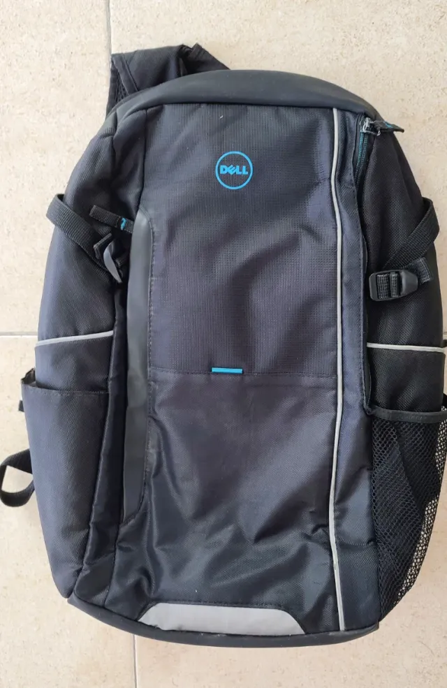 Mochila Dell Negra y Azul