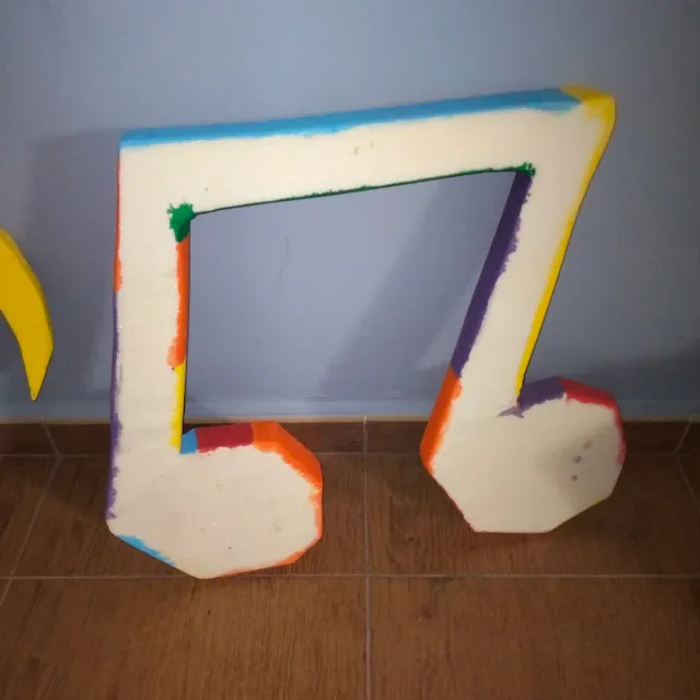 Notas musicales decorativas para comunión