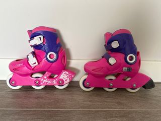Patines Oxelo Rosas y Morados  Talla 26-28