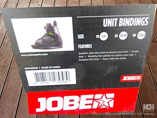 Fijaciones Wakeboard Jobe Unit Talla 35/39 EU