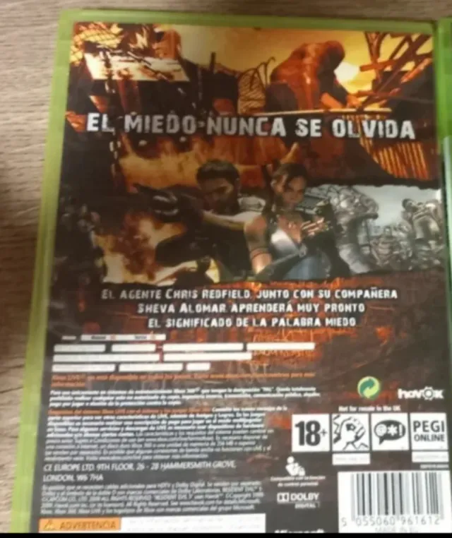Resident Evil 5 Xbox 360