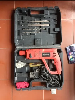 Taladro Parkside Industrial con maletín