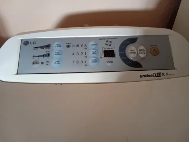 Lavadora LG Blanca