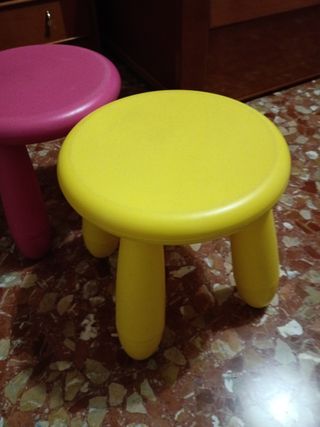 Sgabelli per bambini (2 unità)