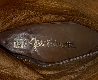 Stivali Alti in Pelle Marrone