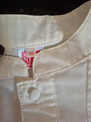 Traje de Fallero verde y blanco