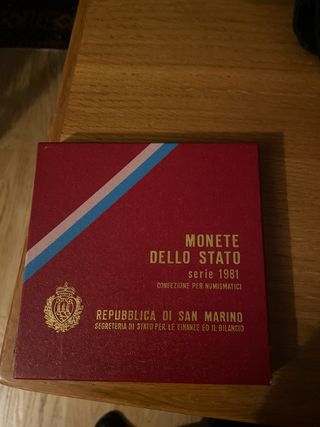 San Marino Monete Dello Stato 1981