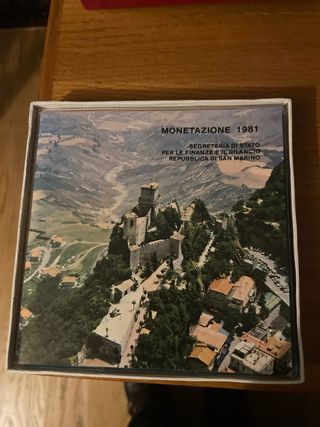 San Marino Monete Dello Stato 1981