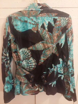 Chaqueta FUEGU Lino 100% Talla 40