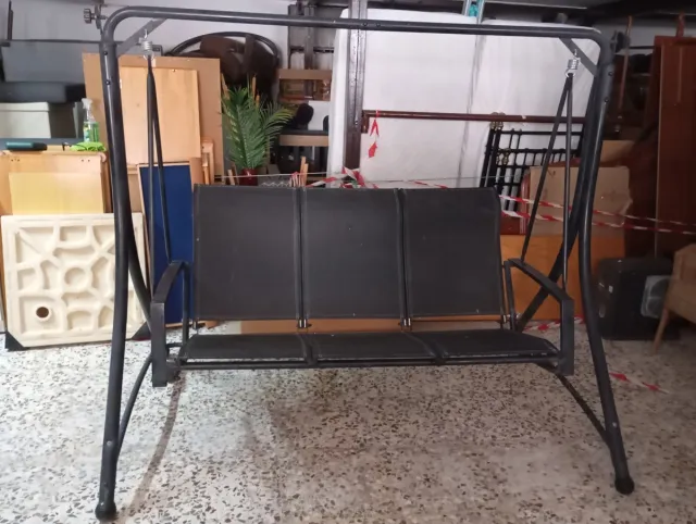 Balanza exterior tela y metal