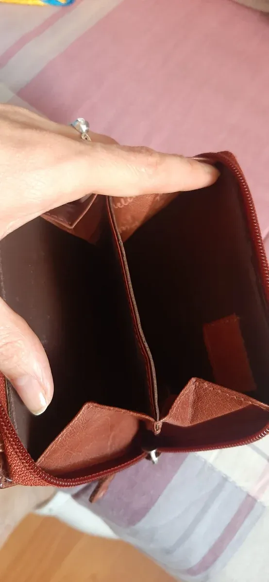 Monedero Pielini Marrón