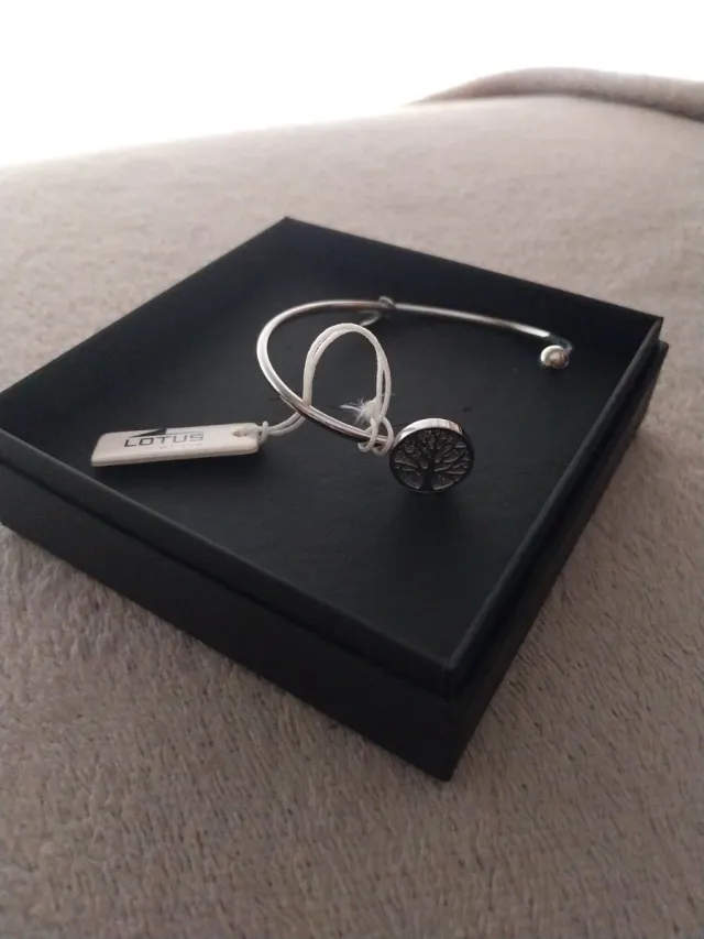 Pulsera Lotus Árbol de la Vida Acero Inoxidable.