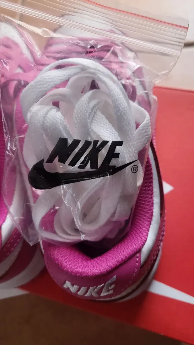 Nike Dunk Pink White Mujer