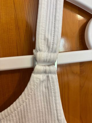 Vestito Bershka bianco taglia S nuovo