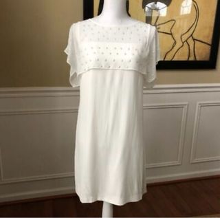 Vestido Zara blanco