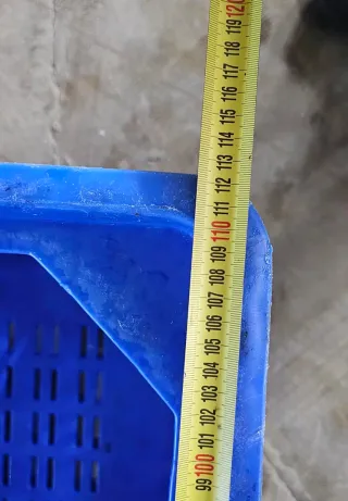 Palot cuadrado plástico virgen