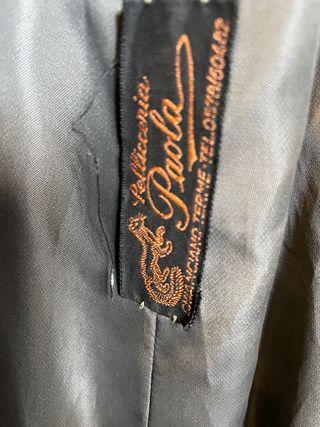 Cappotto in pelliccia marrone