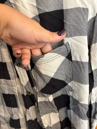 Camicia a quadri Bershka XS